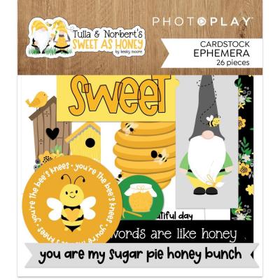 PhotoPlay Tulla & Norbert's Sweet As Honey Die Cuts - Ephemera